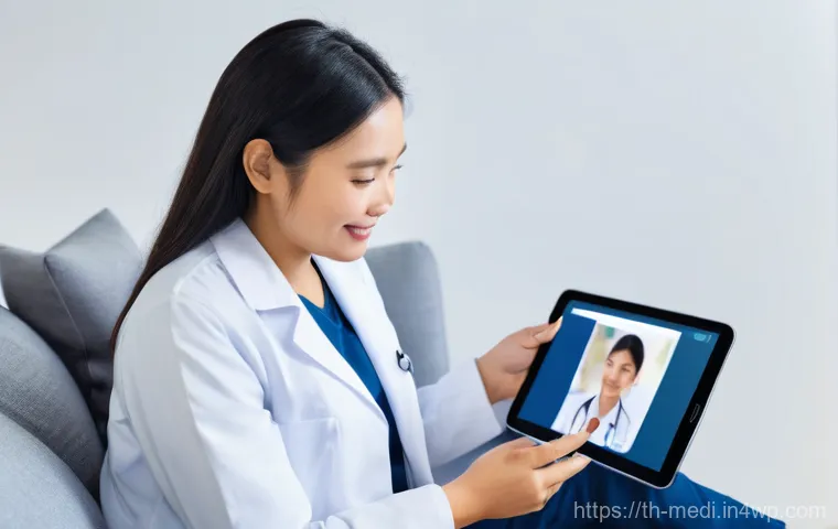 원격의료 서비스의 피드백 시스템 개선 - **Prompt 1: Empowered Patient Giving Telemedicine Feedback**
    A young Thai woman, in her late 20s...