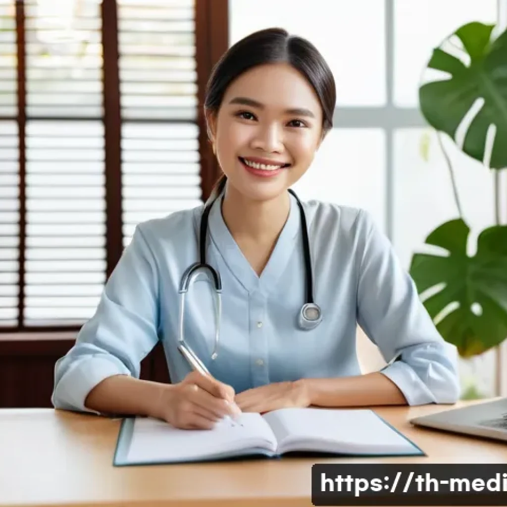 원격의료 플랫폼 비교 최고의 선택은 - **Prompt 1: Convenient Online Consultation for a Young Professional**
A bright, clean medium sho...